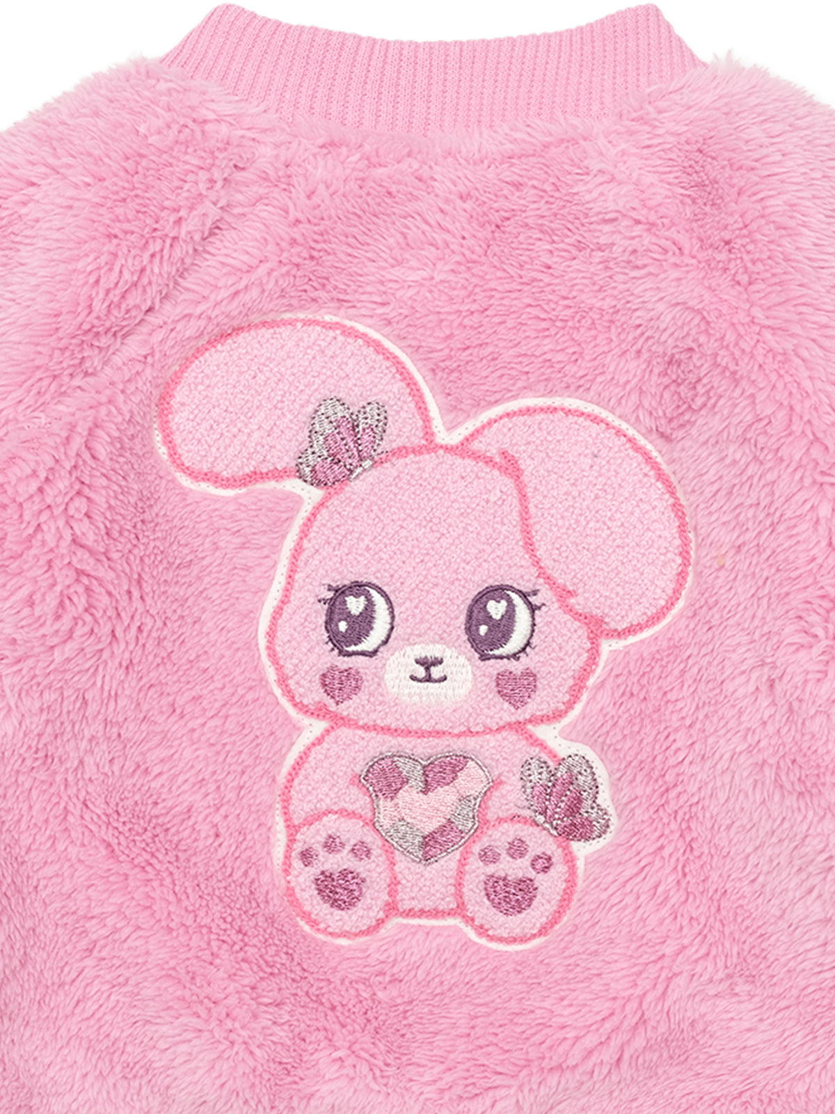 Huxbaby GEM BUNNY FURRY JACKET