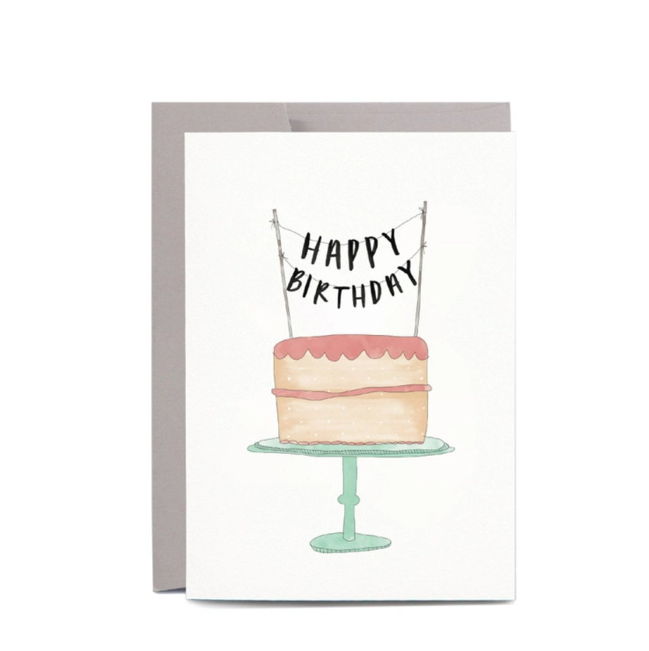 In The Daylight Birthday Cake Greeting Card