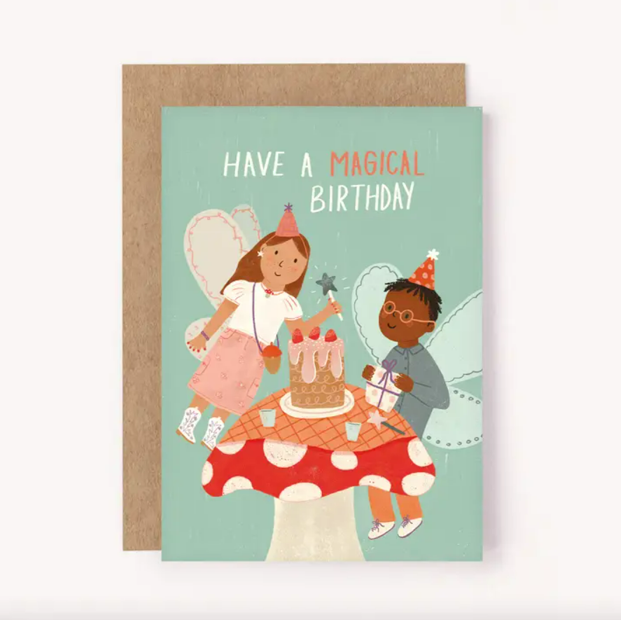 Lauren Sisson Have A Magical Birthday Fairy Party Greeting Card