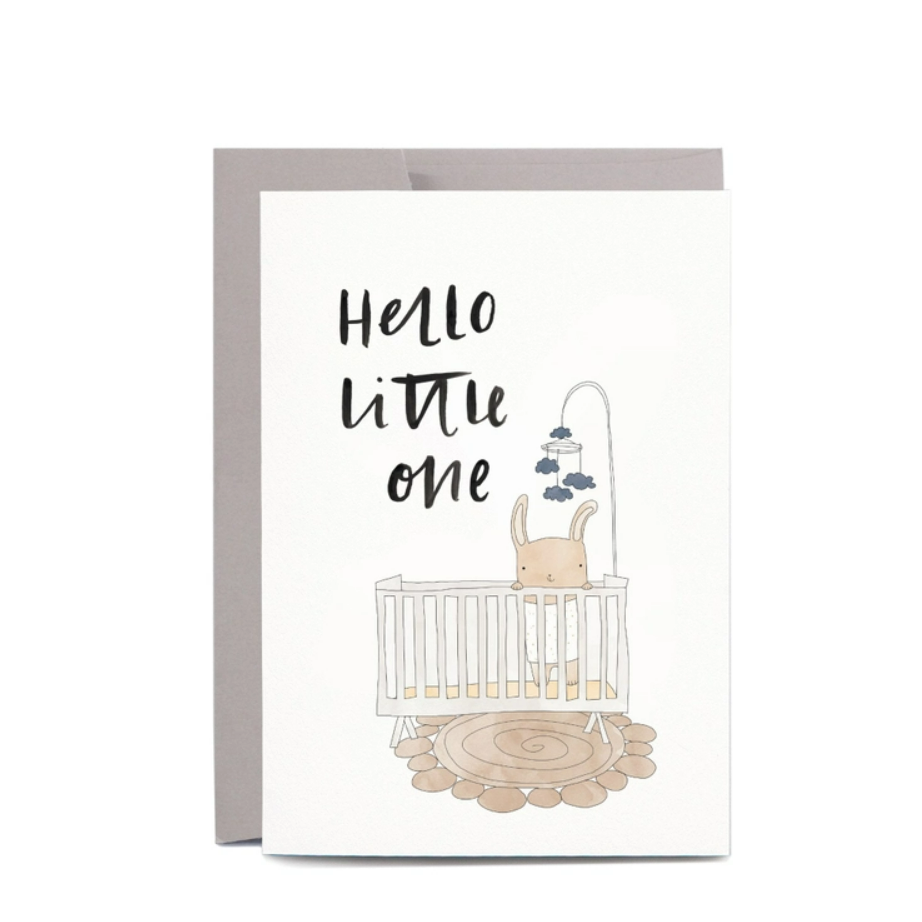 In The Daylight Hello Little One Greeting Card