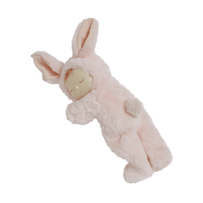 Olli Ella Lullaby Cozy Dinkum Bunny Moppet - Pink