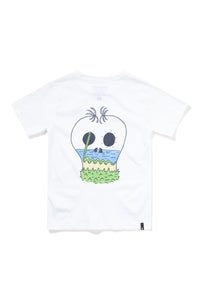 Munstr Kids WILD LOGO TEE White