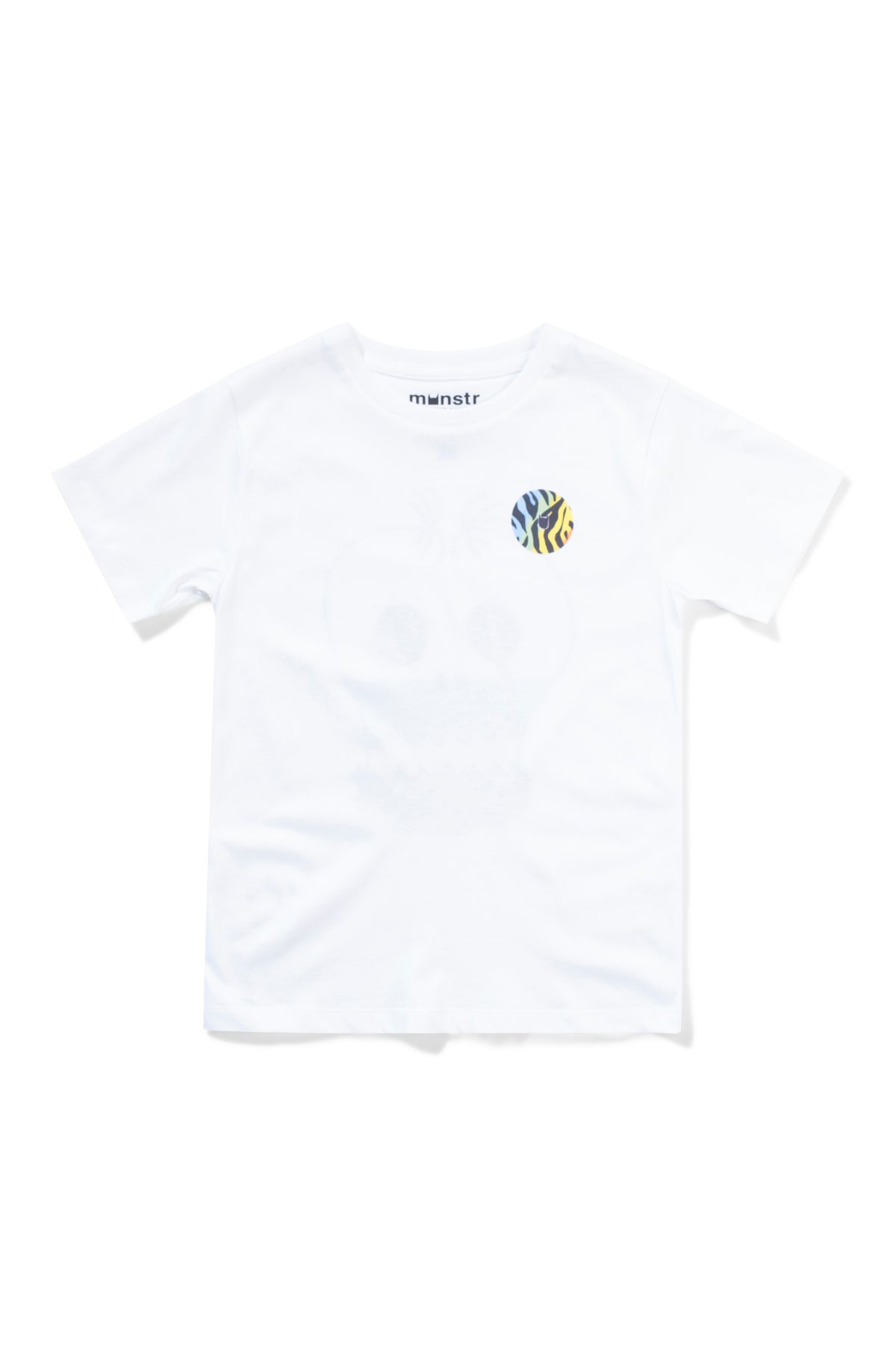 Munstr Kids WILD LOGO TEE White