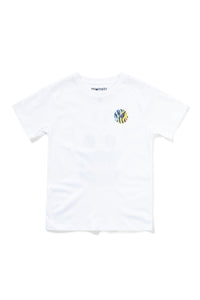 Munstr Kids WILD LOGO TEE White