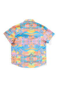 Munstr Kids Crazy Pines Fluro Palm Shirt