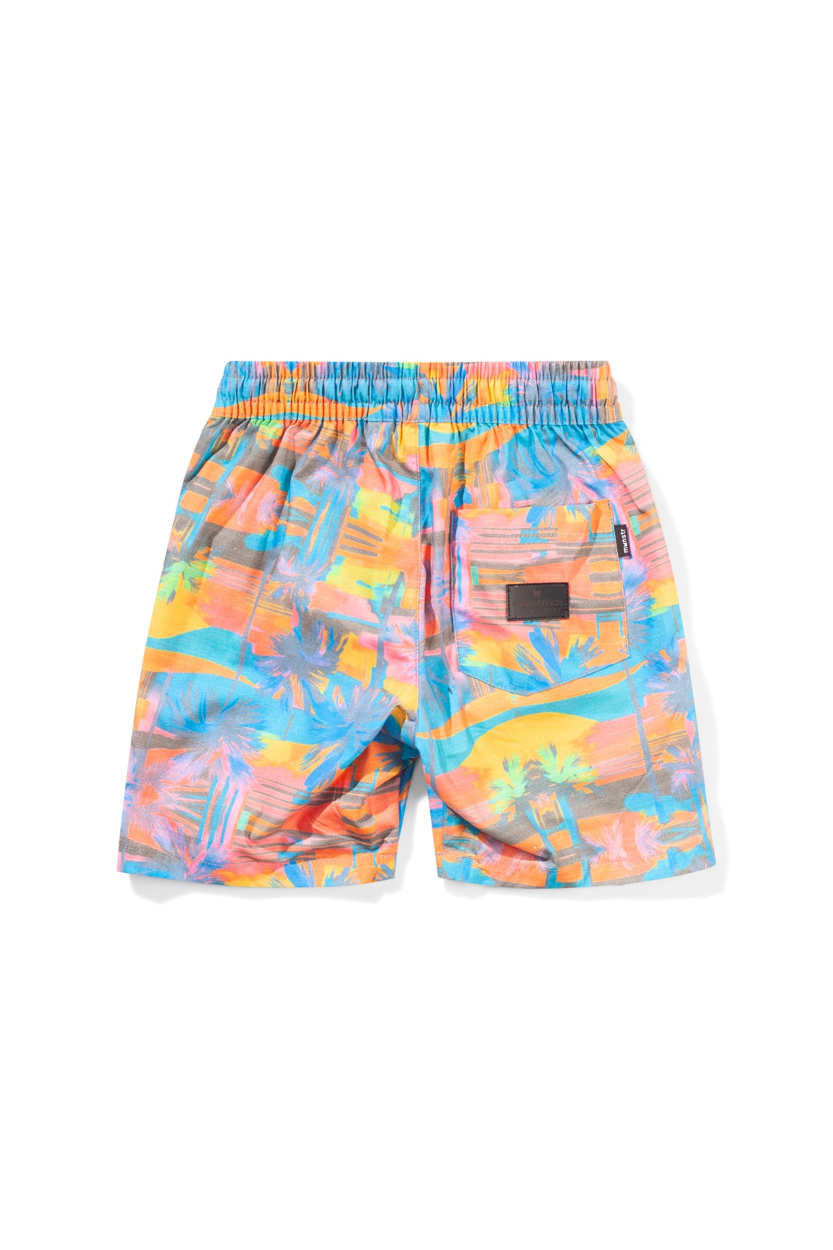 Munstr Kids Cool Palm Short Fluro Palm