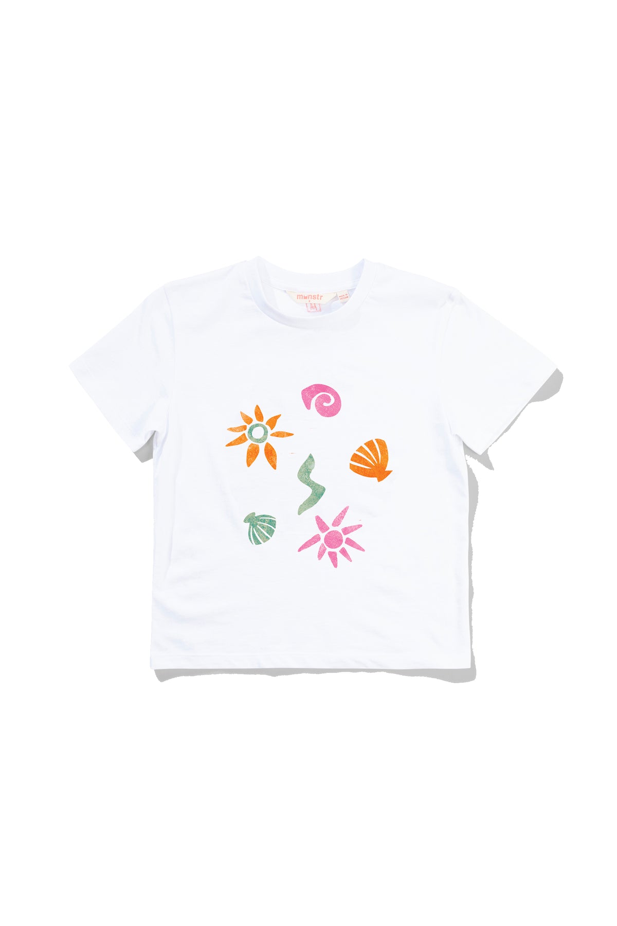 MISSIE MUNSTER -SUMMER BREEZE TEE-WHITE