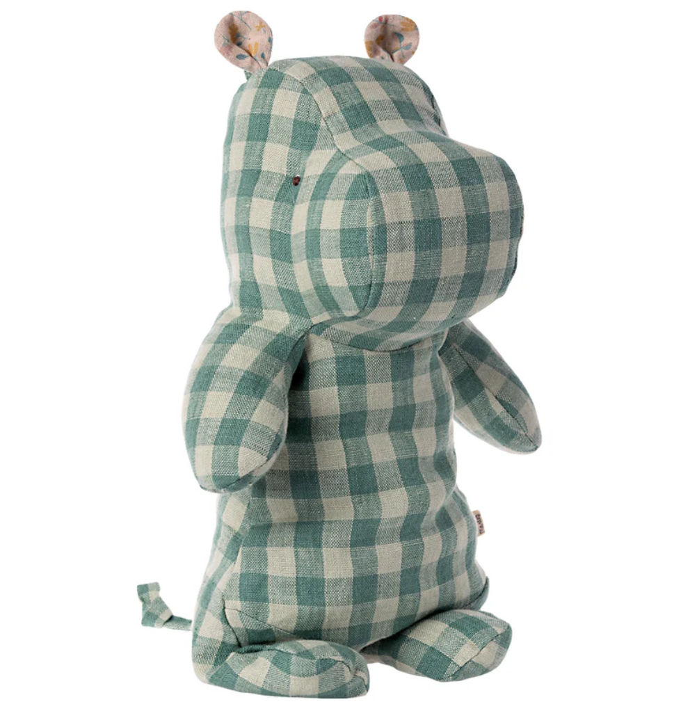 Maileg Safari Friends Medium Hippo Check