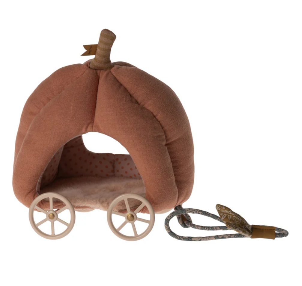 Maileg Pumpkin Carriage Mouse