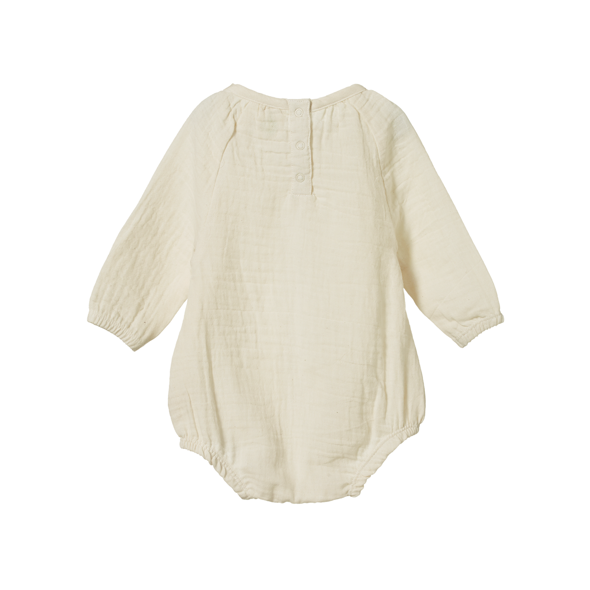 Nature Baby MEADOW BODYSUIT Natural Crinkle