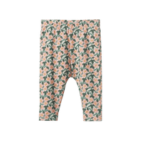 Nature Baby Leggings Garland Print