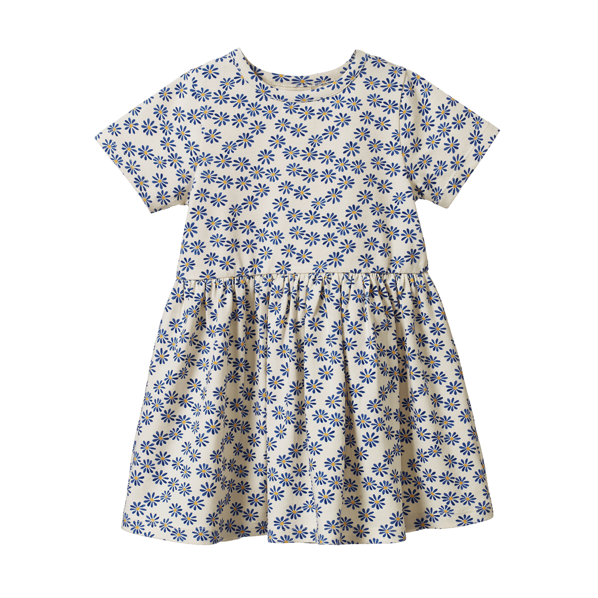 Nature Baby SATURDAY DRESS Daisy Daze Meadow Print