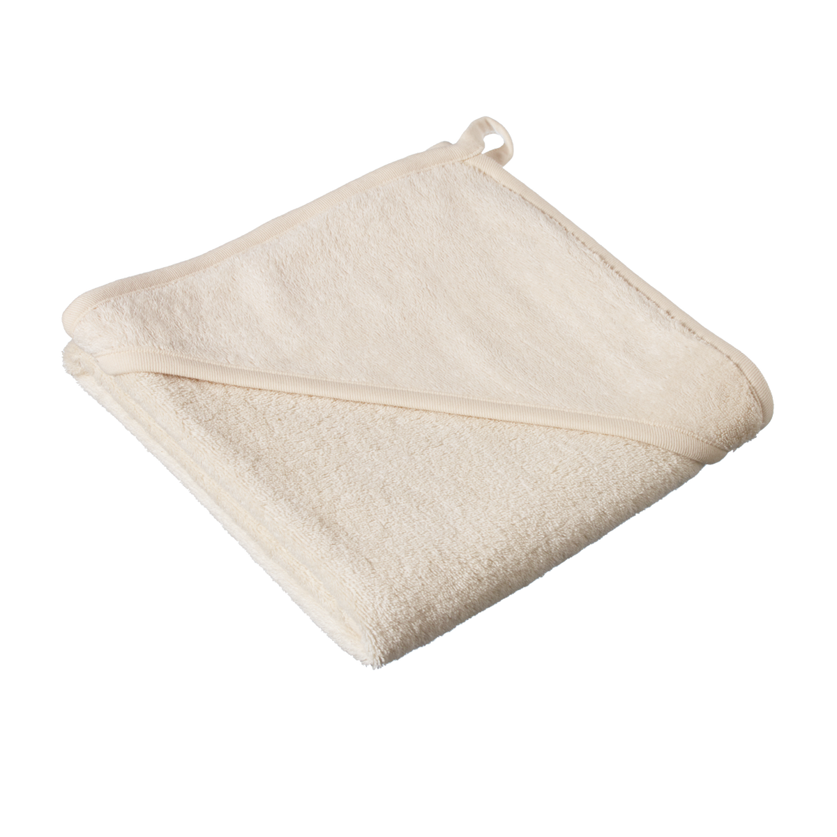 Nature Baby Organic Cotton Hooded Towel Natural