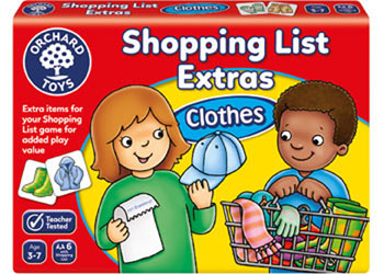 Orchard Toys Shopping List Extras Clothes