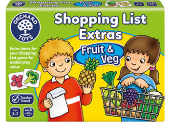 Orchard Toys Shopping List Extras Fruit and Veg