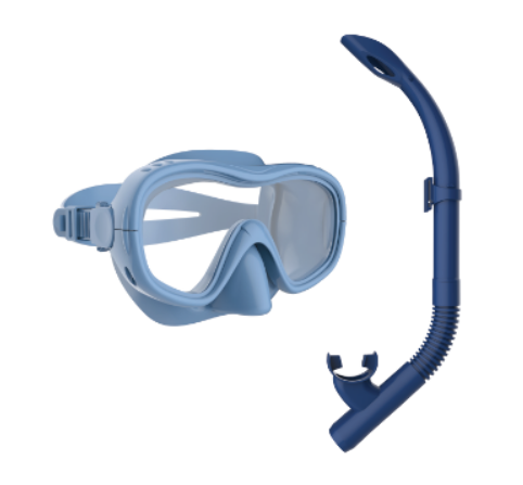 Petite Pommes Betty Snorkeling Set - Nordic / Cannes Blue