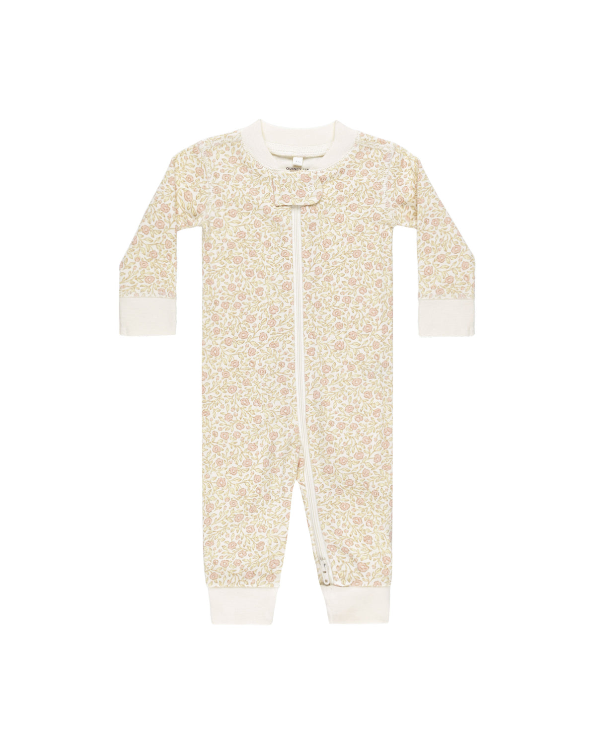 Quincy Mae Zip Long sleeve Sleeper Primrose