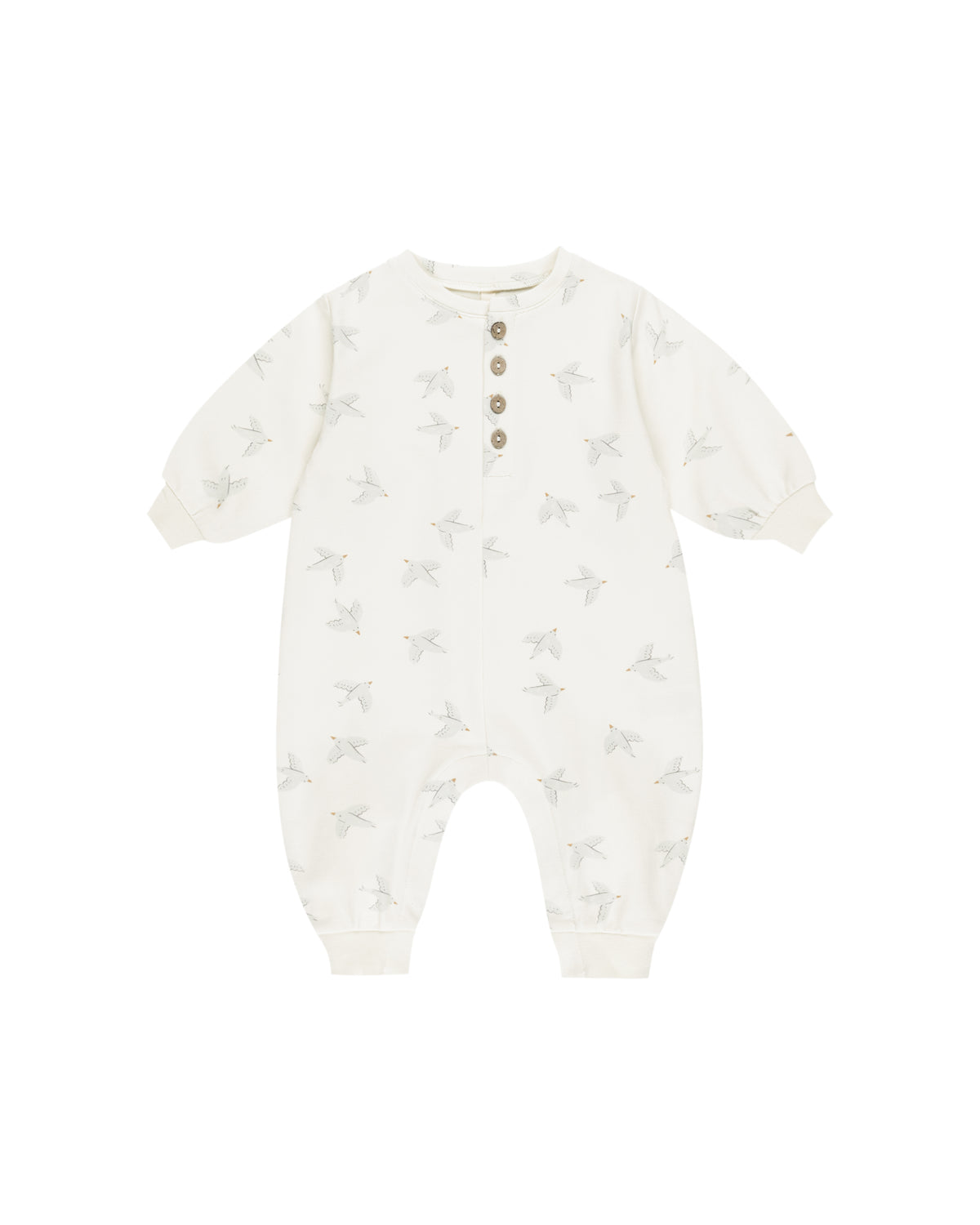 Quincy Mae Relaxed Jumpsuit Birds