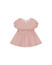 Quincy Mae Annie Dress - Pink Stripe