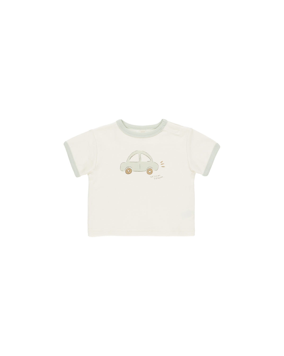 Quincy Mae Ringer Tee - Car Print