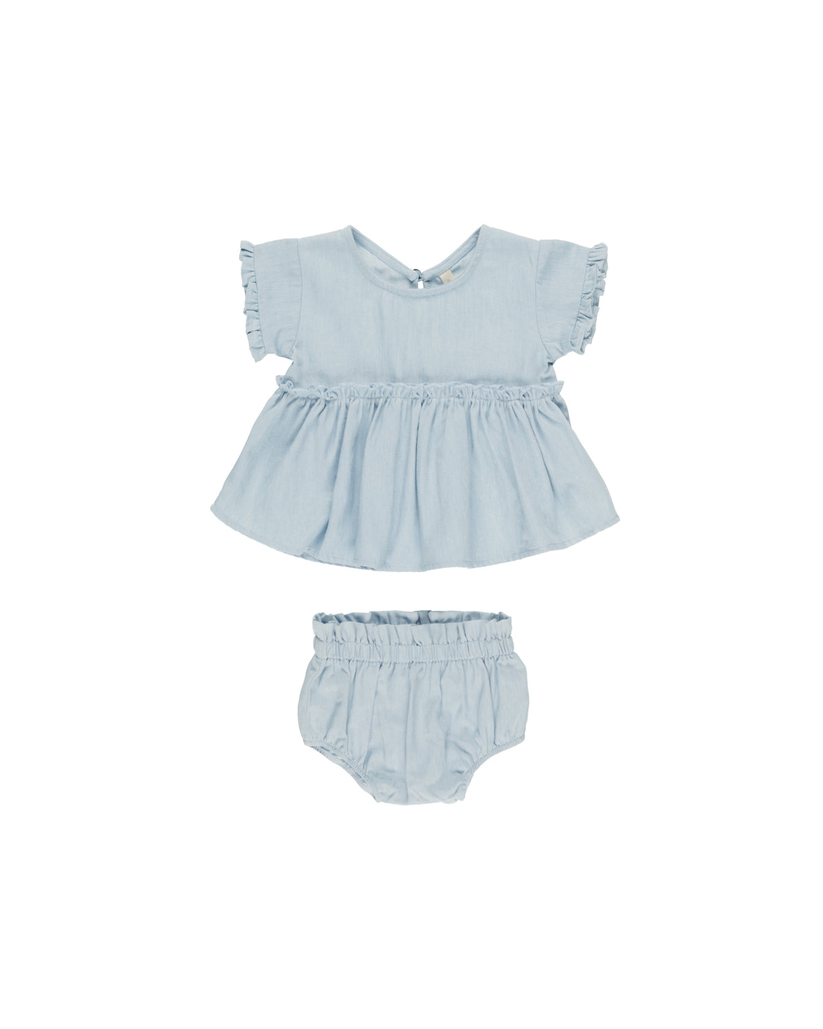 Quincy Mae Juniper Set - Chambray