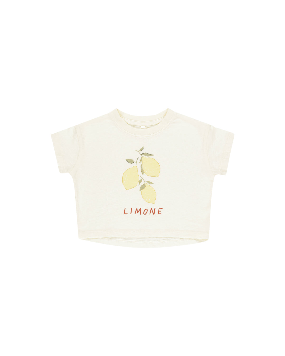 Rylee and Cru Boxy Tee || Limone