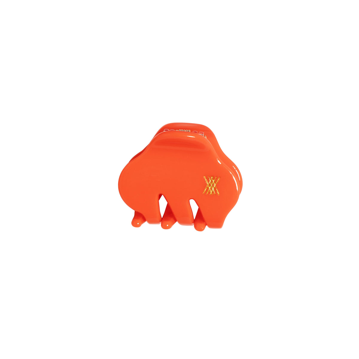 Repose AMS hair clamp small - bright coral