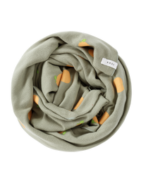 Susukoshi ORGANIC Swaddle Blanket Oranges