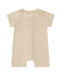 Susukoshi ORGANIC Snap Romper S/S. Mango Crush