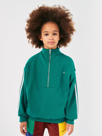 Bobo Choses B.C zipped sweatshirt Green