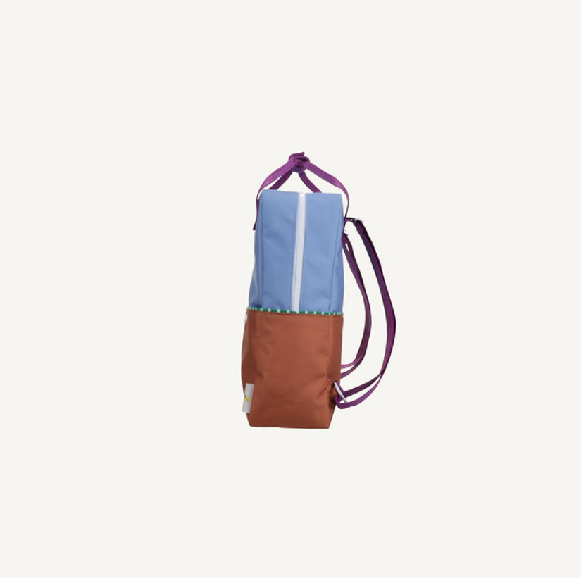 Sticky Lemon backpack large | better  together | colourblocking | badminton blue +  leather ball