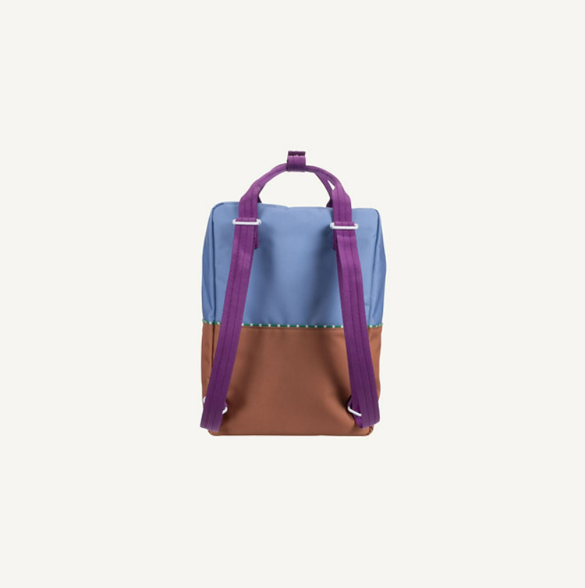 Sticky Lemon backpack large | better  together | colourblocking | badminton blue +  leather ball