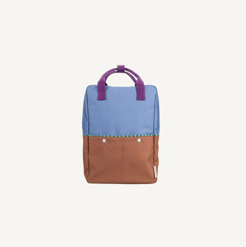 Sticky Lemon backpack large | better  together | colourblocking | badminton blue +  leather ball