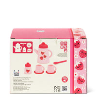 Tiger Tribe Silicone Tea Set - Strawberry Patch