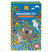 Tiger Tribe Colouring Set - Aussie Animals