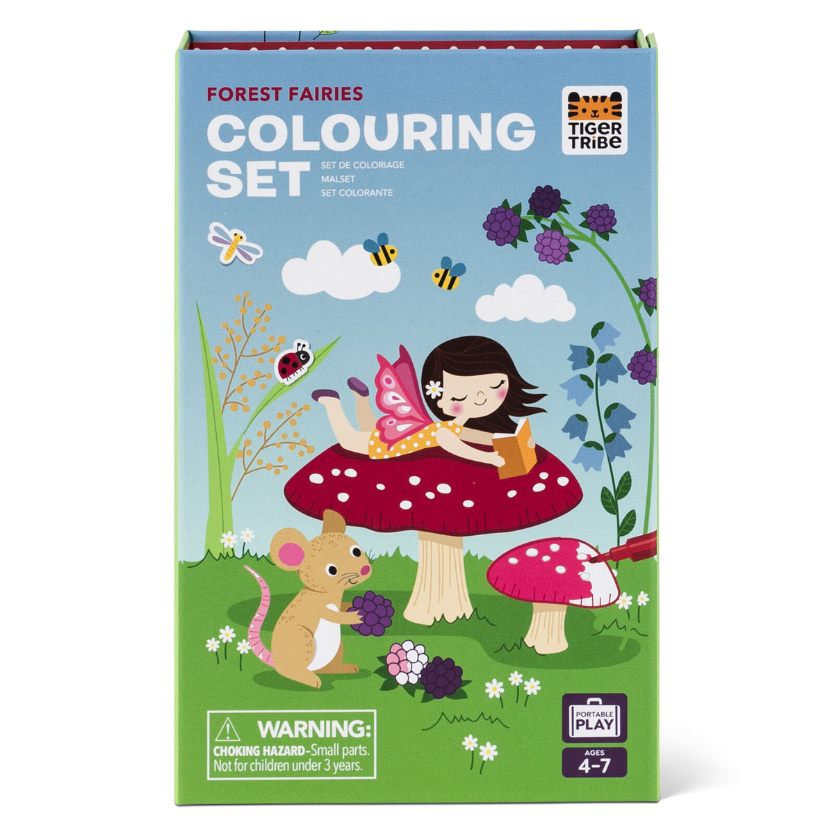 Tiger Tribe Colouring Set Forest Fairies