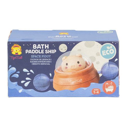 Tiger Tribe Bath Paddle Ship - Space Piggy