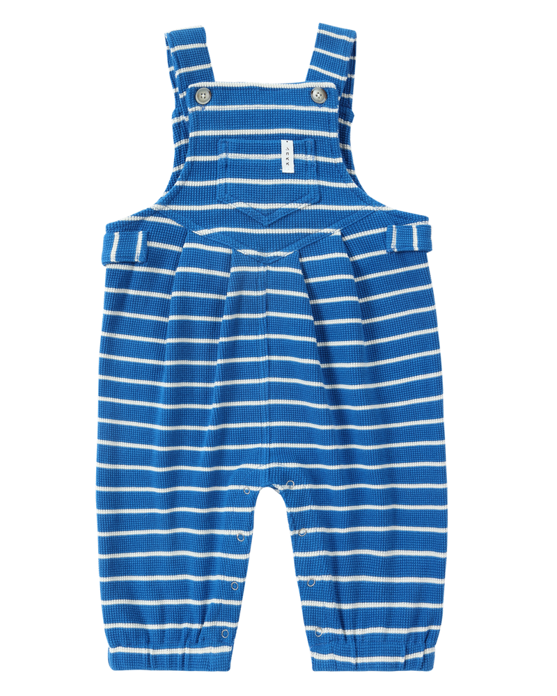 Susukoshi Waffle Overall Electric Blue