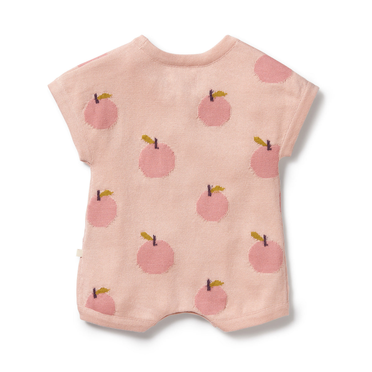 Wilson and Frenchy Just Peachy Organic Knitted Growsuit