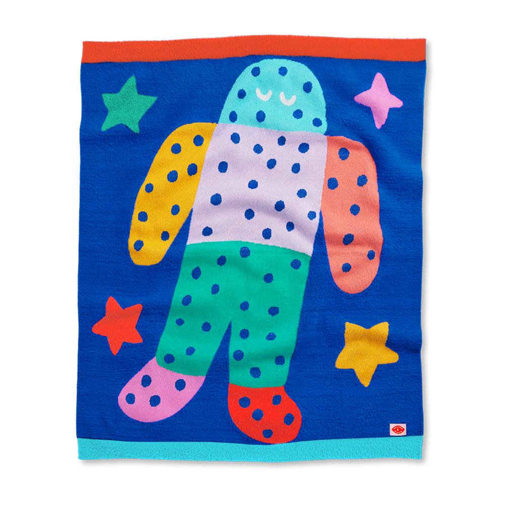 Halcyon Nights Rocket Ride Baby Blanket