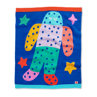 Halcyon Nights Rocket Ride Baby Blanket