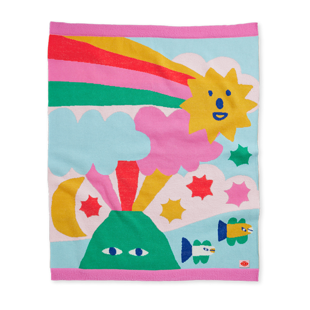 Halcyon Nights Rainbow Valley Baby Blanket