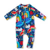 Halcyon Nights Rocket Ride Long Sleeve Romper