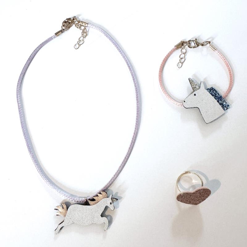 Mimi & Lula Unicorn Jewellery Set